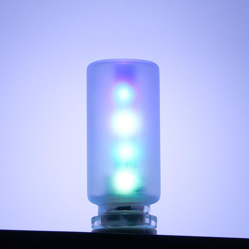 RX9005 USB LED Night Light: Colorful Glass Bottle Ornament for Christmas