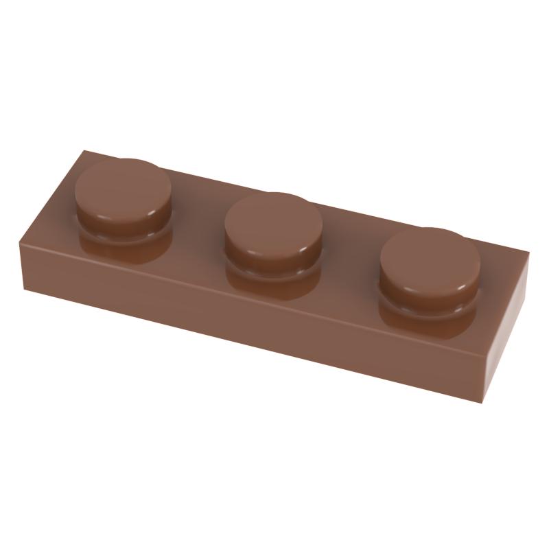 [Funbrick] 50 Stück Platte 1x3 3623 Kompatibel mit Bekannter Marke Bausteine Klassische Baustein Spielzeuge MOC DIY