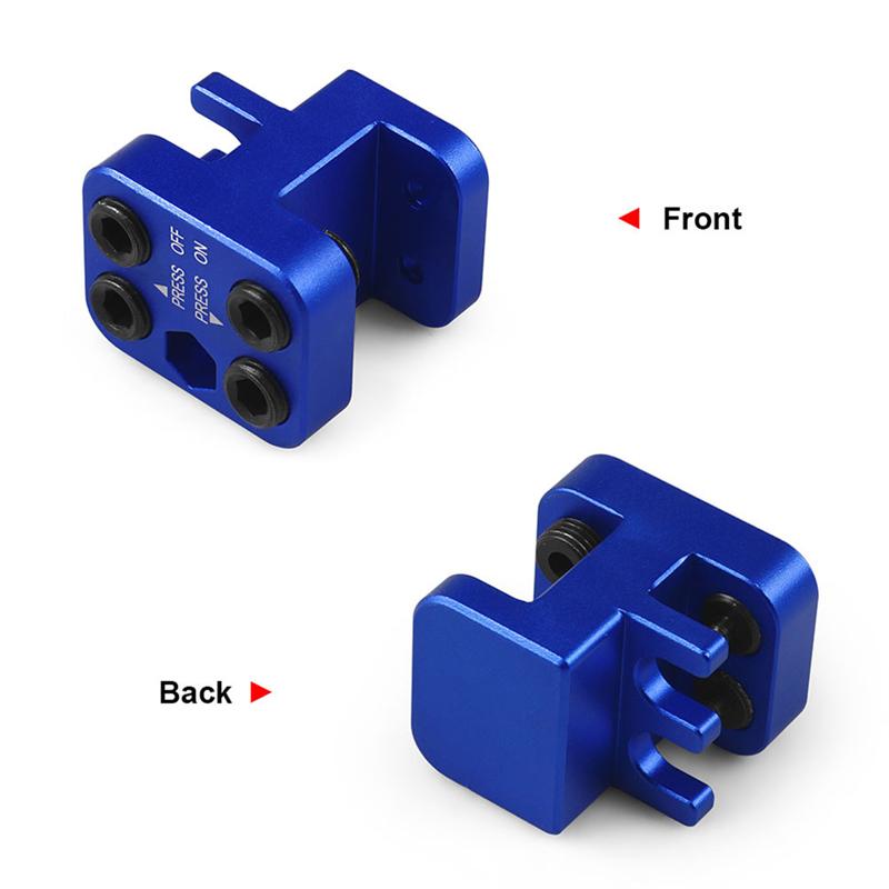 Precise Blue Press Chain Tool Aluminum Press Chain Tool 520 525 530 Sideplate Motorcycle ATV Dirt Bike