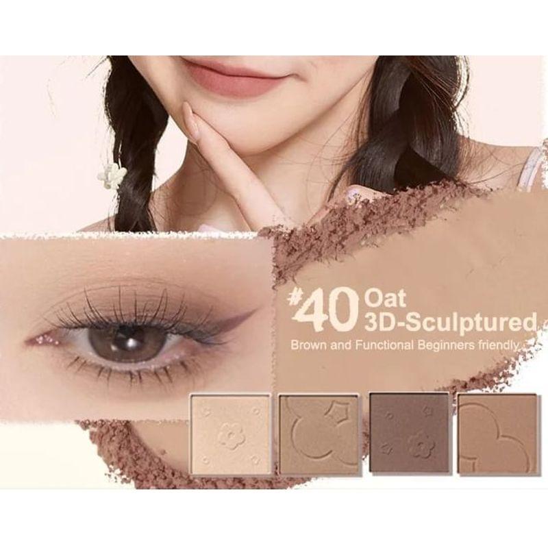 Judydoll - NEUER Lidschatten - 4 Farbtöne - Haferflocken