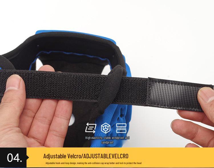 Rugby Helmet EVA Anti-Collision Sports Head Protection for Baseball, Football, Hockey, and Goalkeeper Gear.