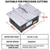 Mini Woodworking Table Saw Electric Multifunctional Cutting Machine New