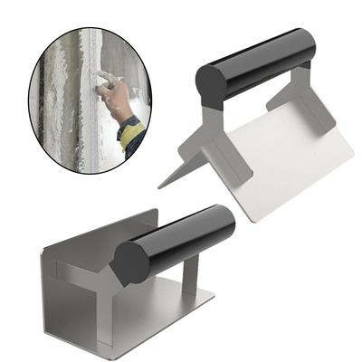 Stainless Steel Corner Trowel Drywall Corner Shaping Tool Putty Scraper Cement Finishing Construction Tool Putty Spatula