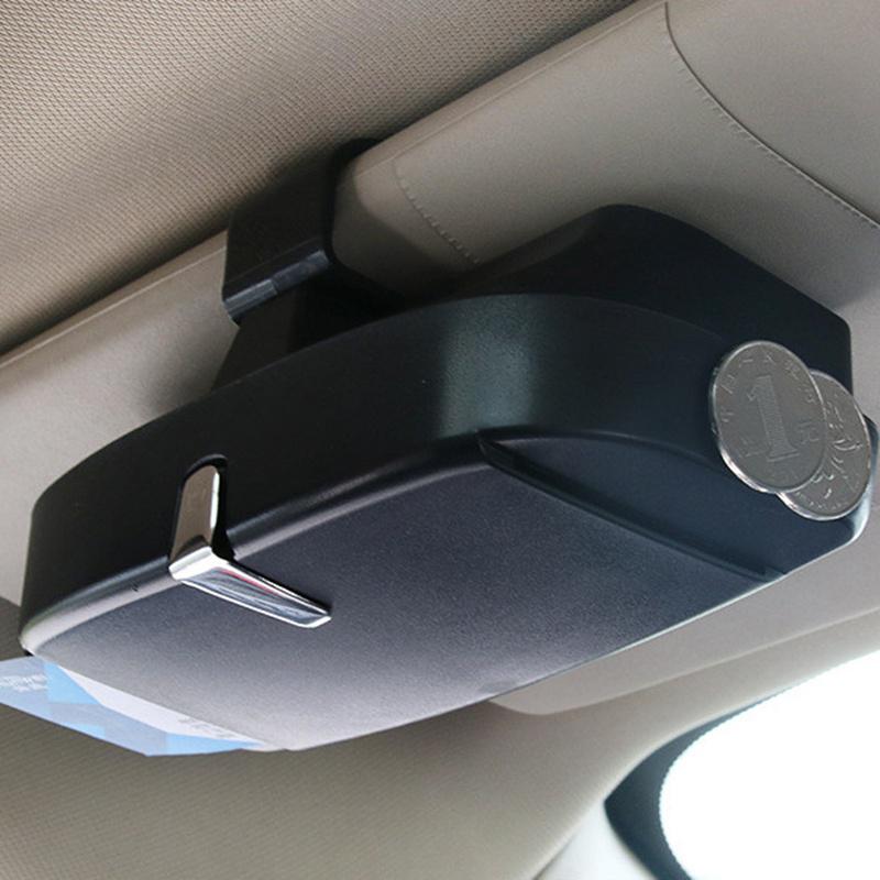 Car Sunglasses Holder Glasses Case Storage Box