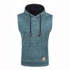 Gilet in Maglia con Cappuccio da Uomo Slim Fit - Pile Sottile, Edizione Autunno/Inverno