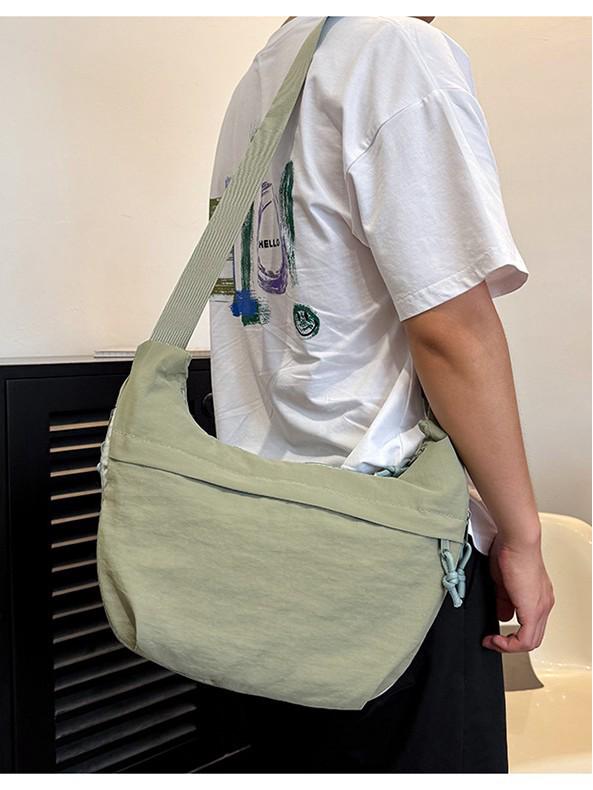 Japanese-Style Nylon Dumpling Bag - Large Capacity Youth Trend Crossbody and Shoulder Bag