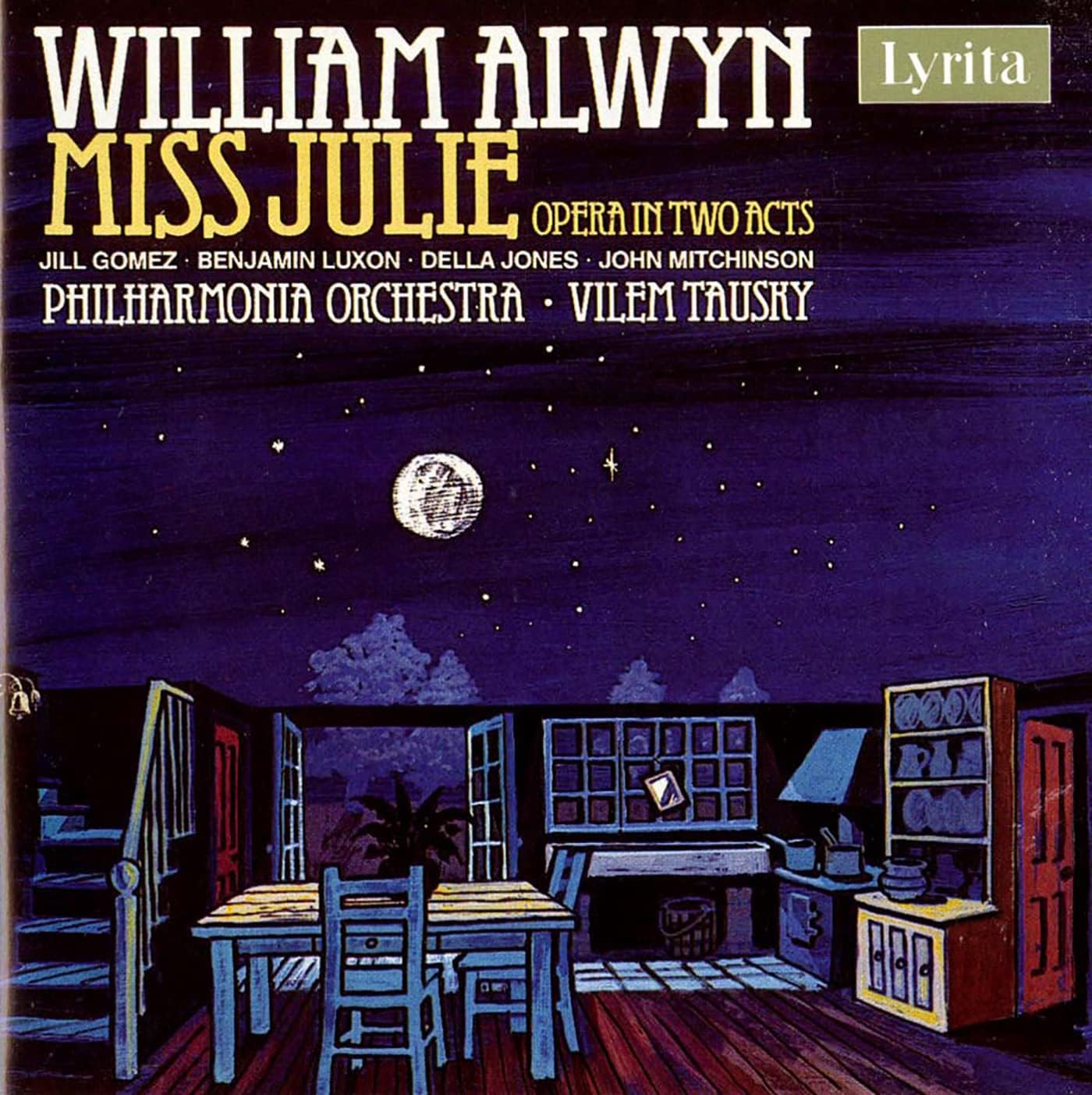 

CD PHILHARMONIC ORCHESTRA, BENJAMIN LU - Miss Julie SRCD2218 Japan Classical Used