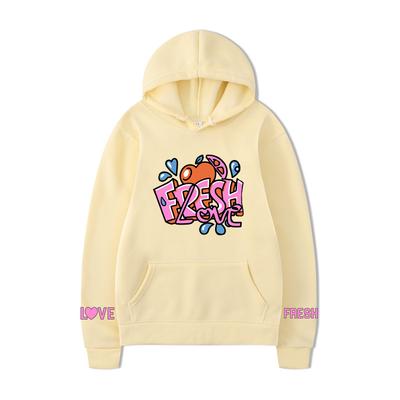Jesień Zima Nadruk z Literami Męska Bluza z Kapturem Y2K Ubrania Moda Vintage Oversize Casual Unisex Długi Rękaw Pulowery