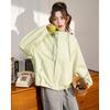 ET BOITE Women's Fashionable Hooded Short Casual Jacket