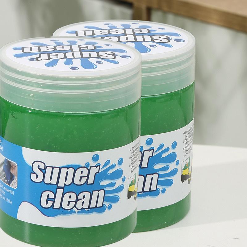 Super Clean Gel Wielokrotnego Użytku Mocny Klej Usuwacz Kurzu do Klawiatury Samochodu Laptopa Nie Kruszący się Klej Slime Wielokrotnego Użytku Czyściący Żel Błoto