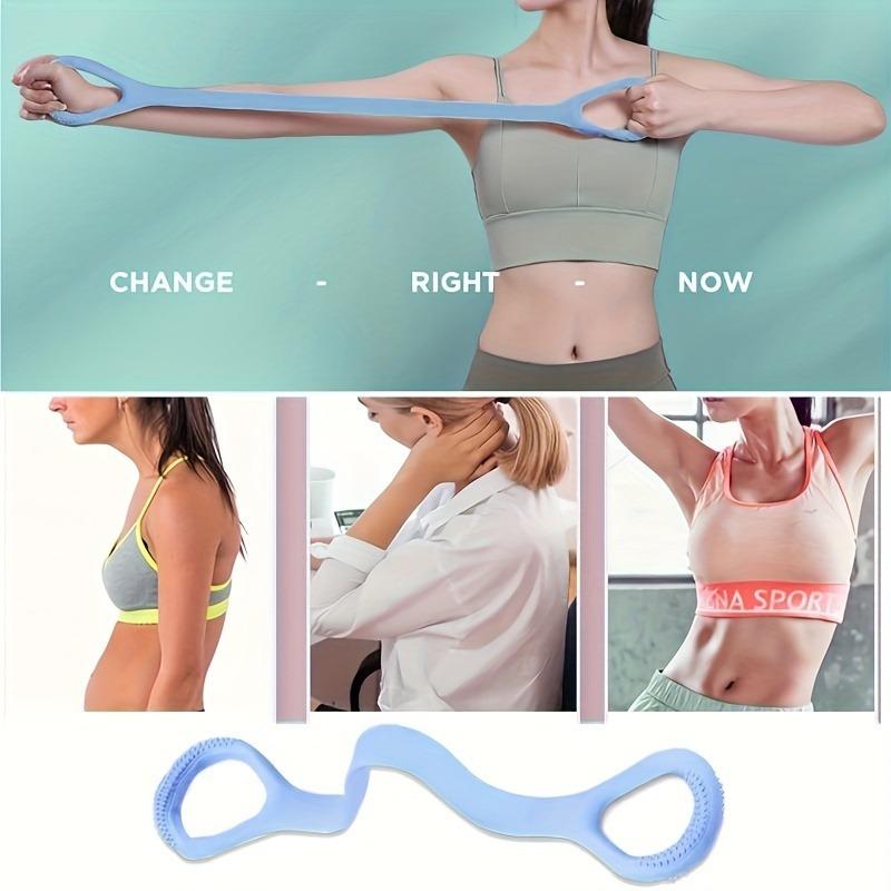 Yoga Resistance Band, High Elasticity for Back Extension To Shape the Body, Strength and Flexibility Training, Gym, Outdoor Spor