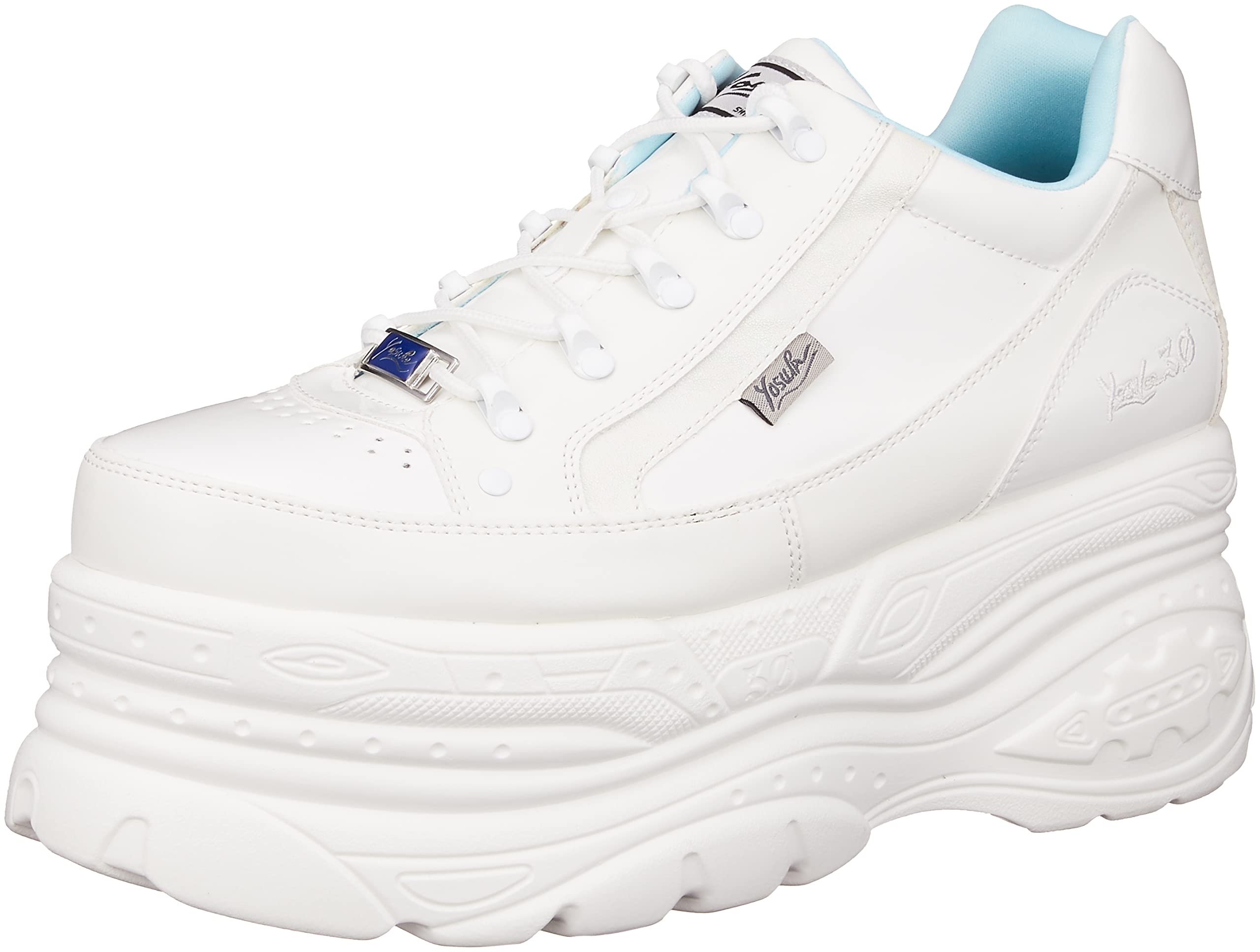 

Yosuke Official Sneakers 2608074 Platform Comfortable to Walk Perfect for Social Live Theme and White Size cm Men s Sneakers, in, Media, Performances,