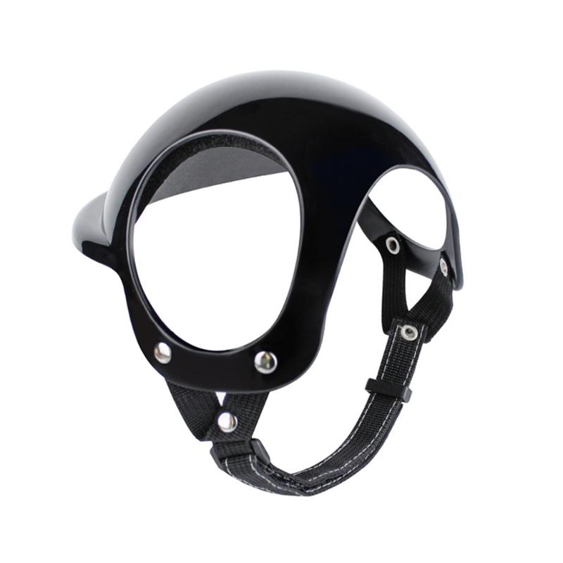 Puppy Helmet Dog Helmet with Ear Hole Adjustable Pet Helmet Dog Hard Hat Dog Cap Motorcycle Dog Helmet Safetys Helmet