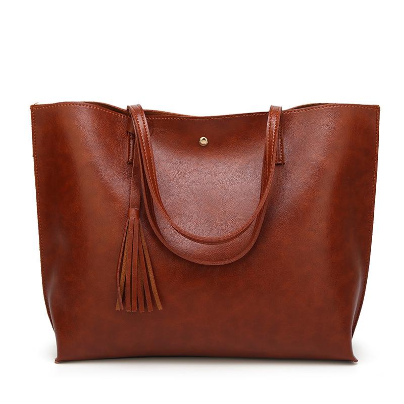 2026 Versatile European and American One-Shoulder Large Capacity Tote for Women