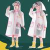 Children's Raincoat Girls' Waterproof Kindergarten Poncho Primary School Boys Transparent Poncho for Babies 3 Years Old 6 Years Old 10 Years Old