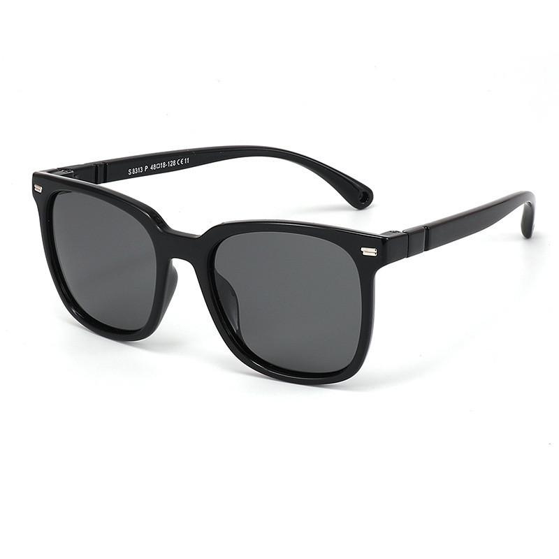 

Polarized Summer Childrens Sunglasses Full Frame Style Outdoor Uv Protection чорний