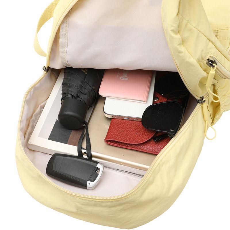 Frühling Einfacher und lässiger Rucksack Sport-Reiserucksack Großes Fassungsvermögen Studenten-Schultasche