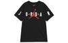Men's T-Shirts Men's Black Crew Neck Moderate