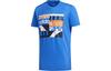 Neo T Shirts Men's Blue Crew Neck Moderate Straight Fit FN6495