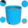 Outdoor Bathtub Thicken PVC Canvas Fish Tank Movable Circular Children's Swimming Pool Foldable Fish Fry Breeding Water Tank