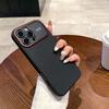 Stylish Carbon Fibre Large Window Case for IPhone 17 Air 16E 16 15 14 Pro Max Magnetic Wireless Charge Shockproof Protect Cover