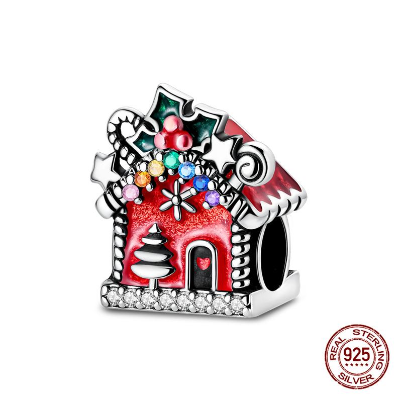 Original Charmscopper Christmas Series Elk Charms Beads Fit 3Mm Original Bracelet Necklace Womens Diy Fine Jewelry Gift