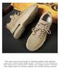 Herren Low-Top Retro Martin Stiefel - Herbst Dicksohlige Motorrad- & Outdoor-Sportschuhe