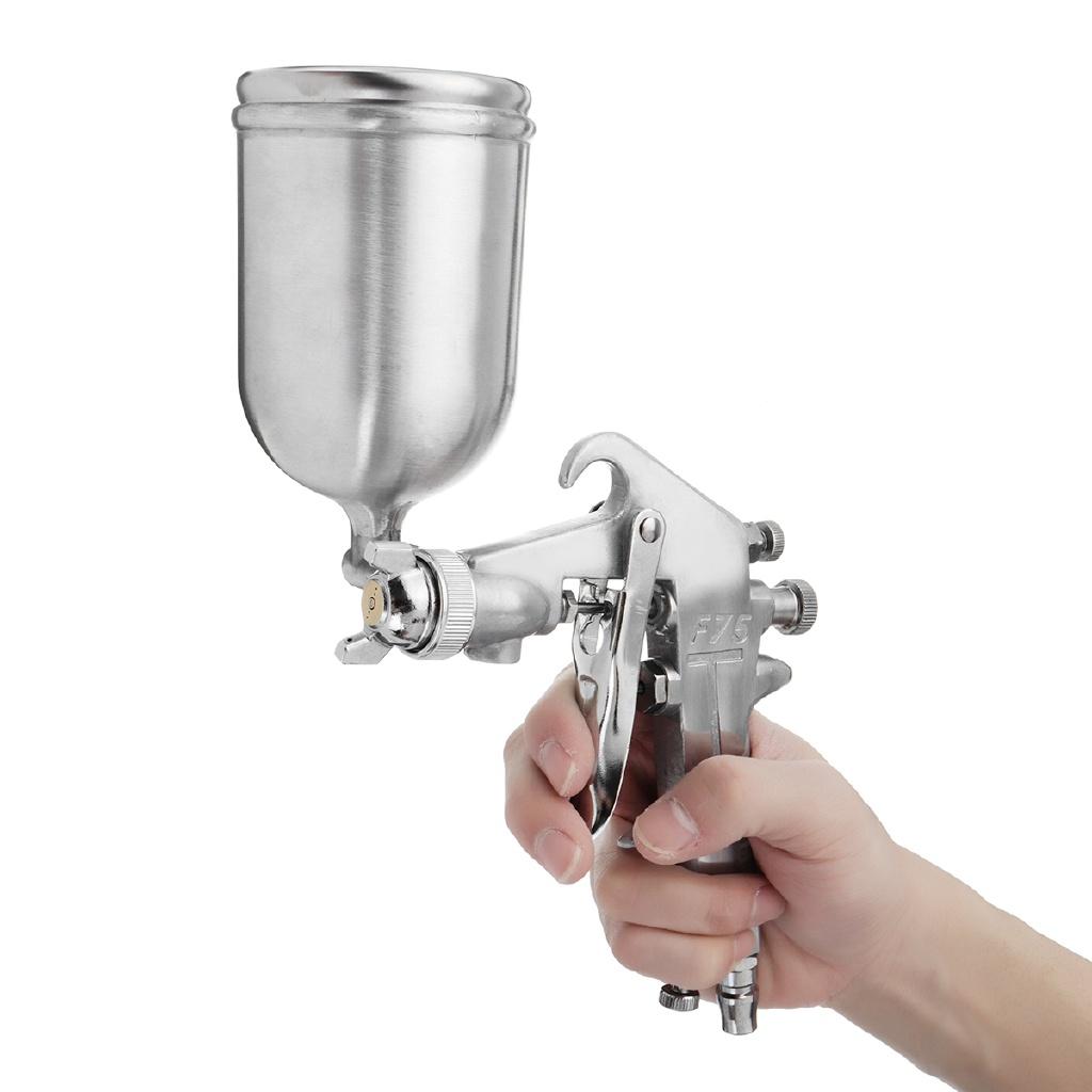 1.5mm Stainless Steel Nozzle Auto Cars Painting Professional Feed Spray Paint Sprayer Airbrush Set For Spot Repair 400ML