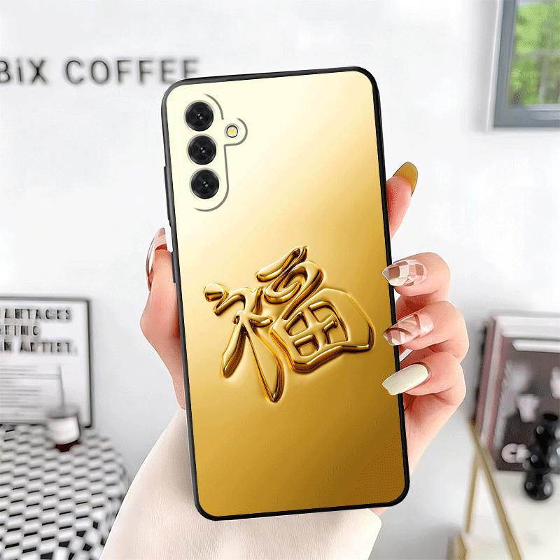 

Fine Gold Pattern Printing Soft Phone Case for Samsung A17 A37 A57 A16 A26 A36 A56 A15 A25 A35 A55 A14 A24 A34 A54 A13 A23 A33 A Samsung A22 4G