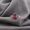 Pink Rubellite Gemstone Jewelry, 925 Solid Sterling Silver Ring, Beautiful Silver Ring, Handmade Healing Ring For Women
