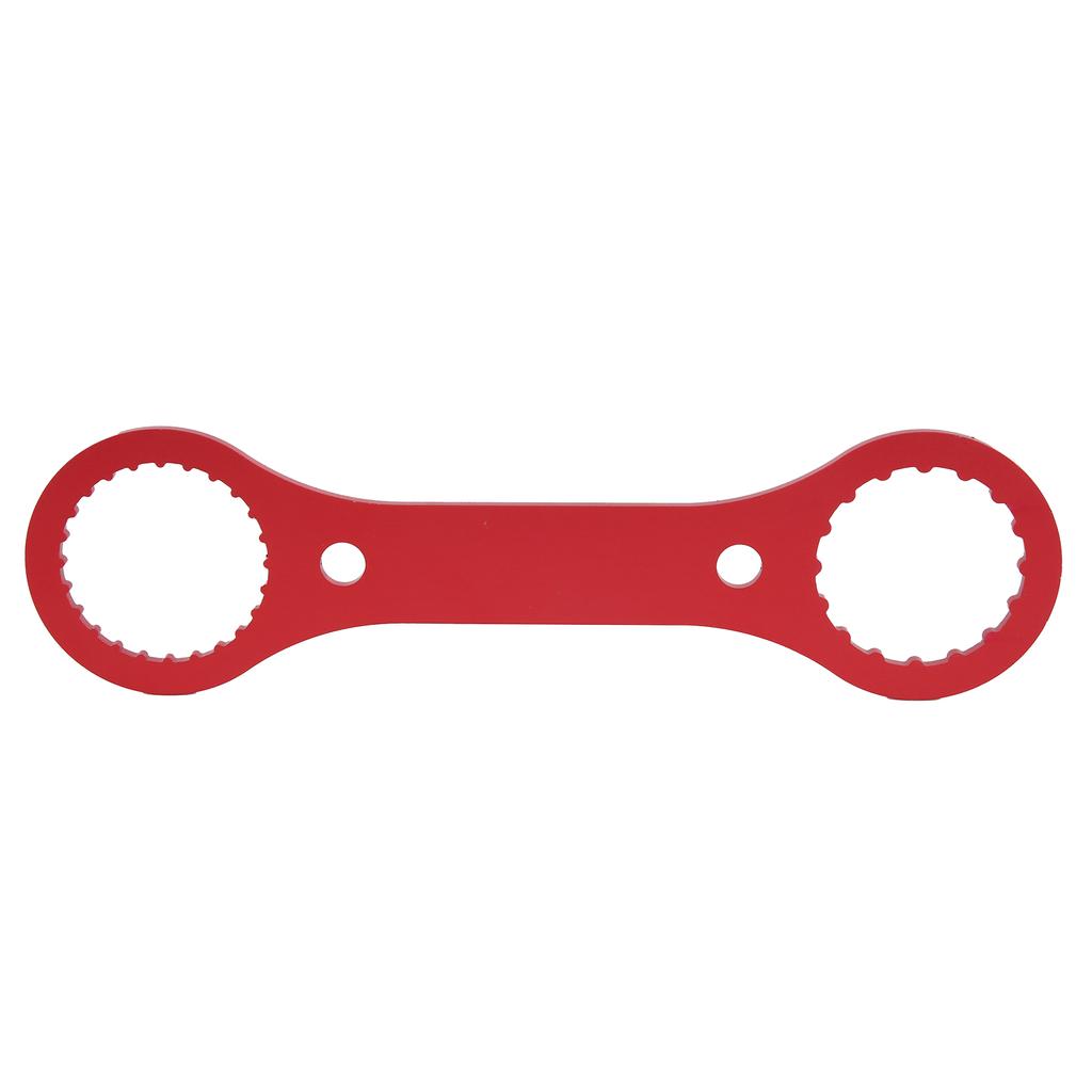 Sykkel-BB-nøkkel Kranklagerverktøy 44 mm 46 mm 16 24 Hakk BB-installasjonsfjerner Rød
