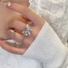 Shiny Butterfly Splicing Pearls Necklace For Women Sweet Simple Tassels Clavicle Chain Choker Trending Pendant Jewelry