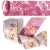 Nail Art Transfer Stickers: Marble, Clouds & Starry Sky Patterns - Set of 10