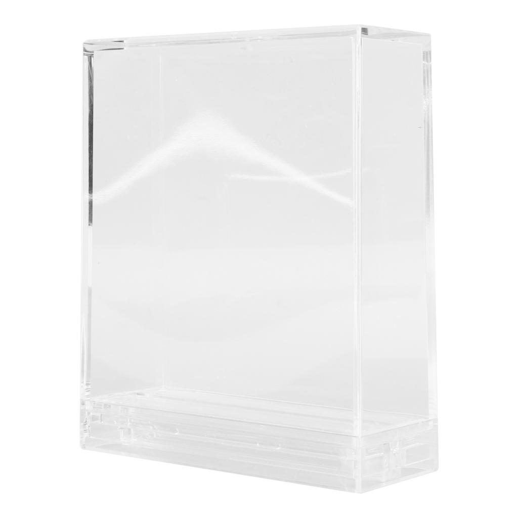 Desktop Mini Bilderrahmen PC Doppelseitig Transparent Freistehend Sofortbildrahmen für Instax