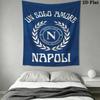 Napoli Wall Tapestry Aesthetic Wall Hanging Printed Fabric Blanket Decorative Tapestries for Bedroom Living Room Home Decor