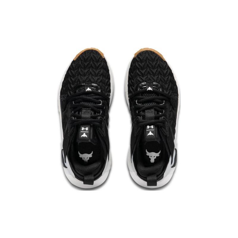 Under Armour Damskie Sneakersy Project Rock 6 'Black White' 3026535-002