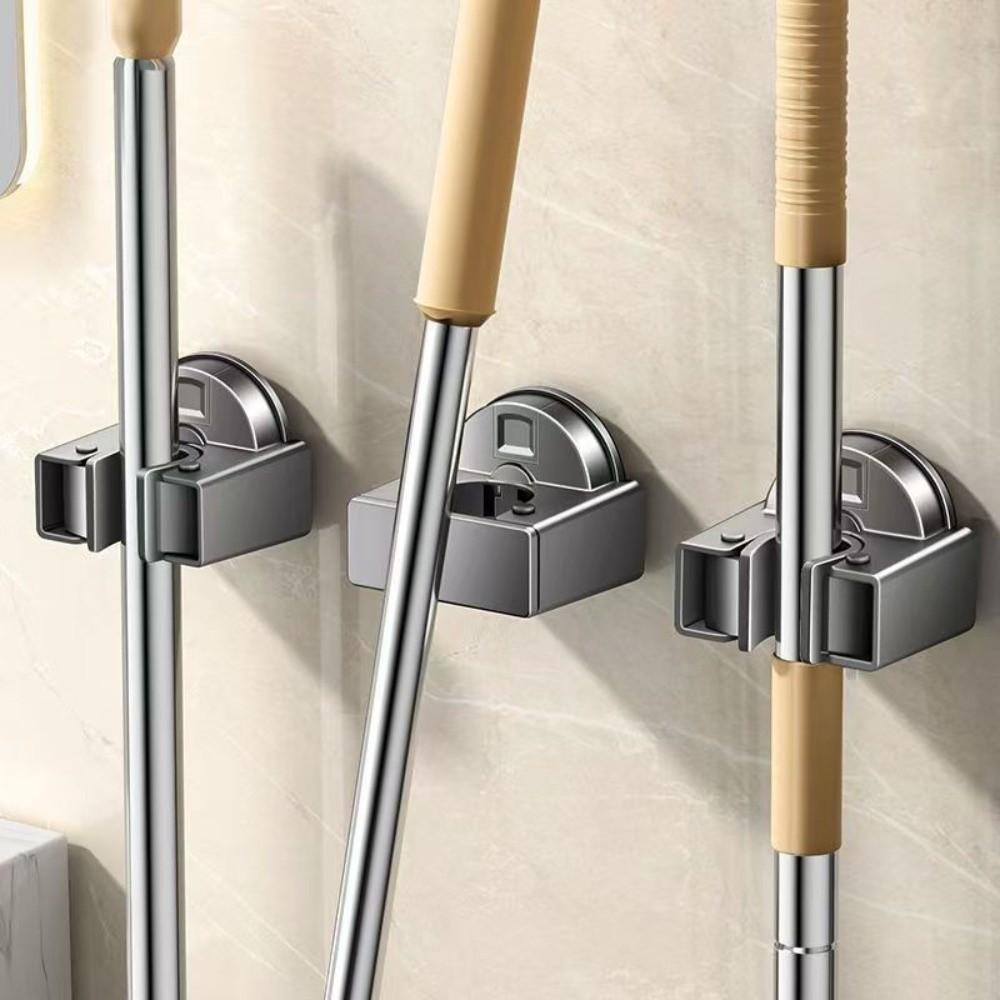 Broom Suction Cup Mop Holder Suction Cup Wall Storage Hook Bathroom Mop Hook  Behind the Door