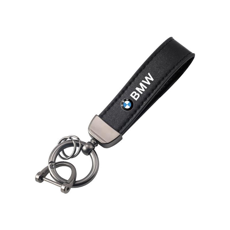 Chaveiro de Couro com Emblema de Carro Acessórios para Chave de Automóvel Para BMW G30 G32 G01 M3 M4 M5 G42 G30 G02 G05 G06 G07 G26 G23 G22 F40 F20 G08 X1