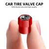 Car Tyre Valve Cap Dust Caps Wheel Valve Cover For Subaru Impreza Legacy WRX STI BRZ Forester Ascent Levorg XV WRC X666