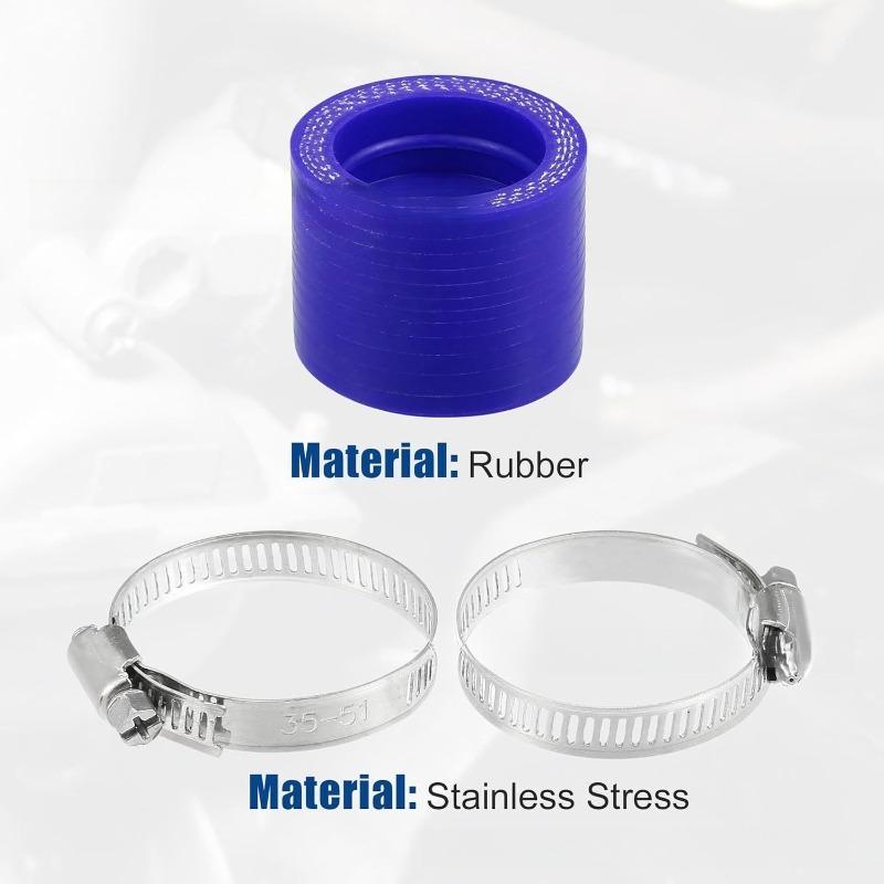 40mm Motorcycle Carburetor Intake Manifold Adapter for Inner Diameter Interface - Universal Fit, High Quality Metal