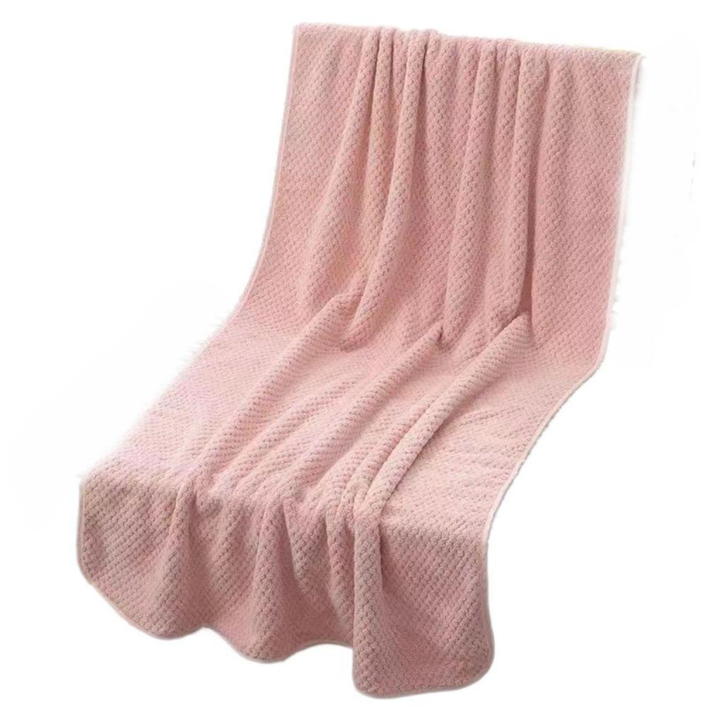 Coral Fleece Adult Bath Towel Thickenin Shower Towel Skin-Friendly Bath Wiping for Men and Women