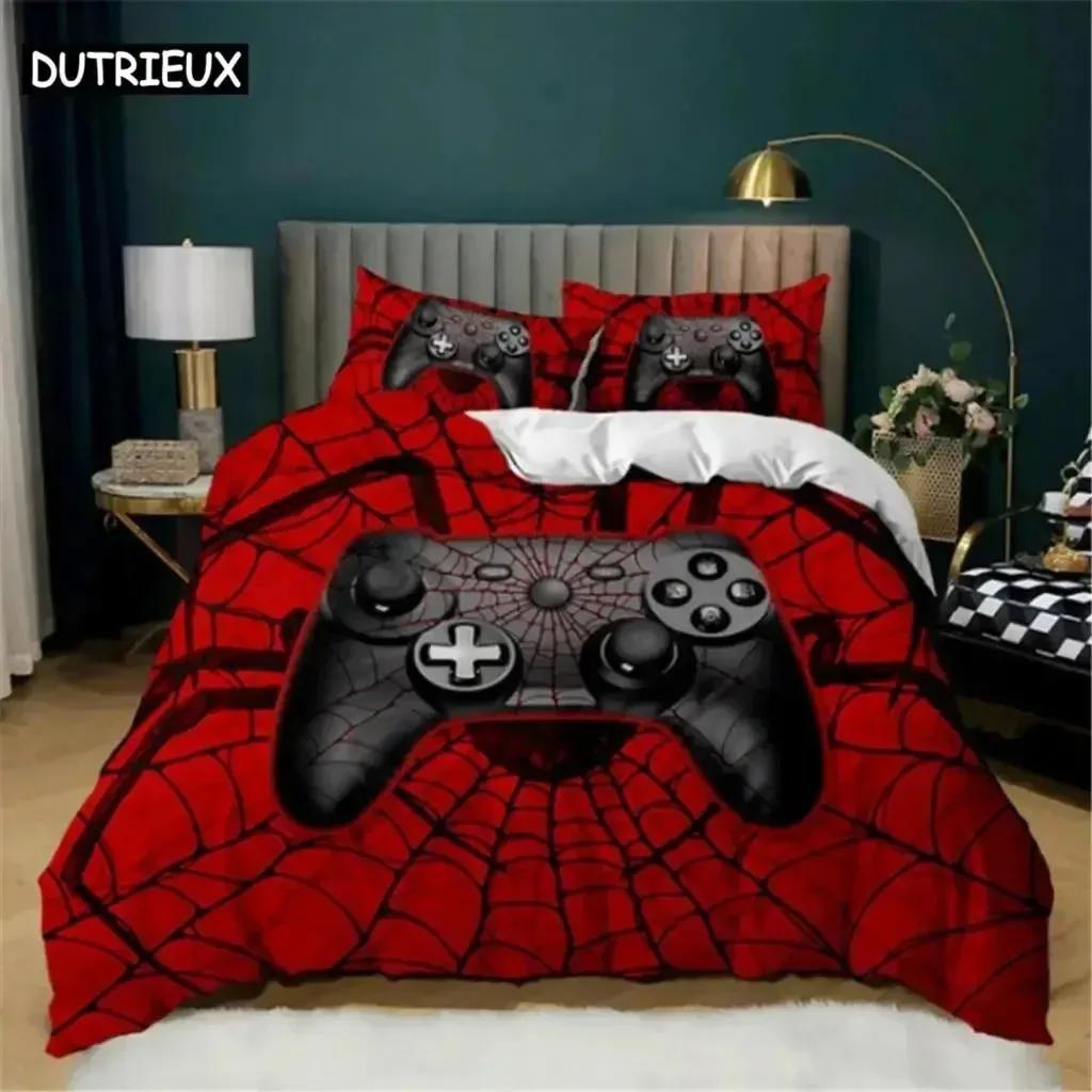 Comforter Gamer For Boysgame Controller King Queen Sizecool Gamepad Bedding Set Kids Teenmodern Gamer Bedding