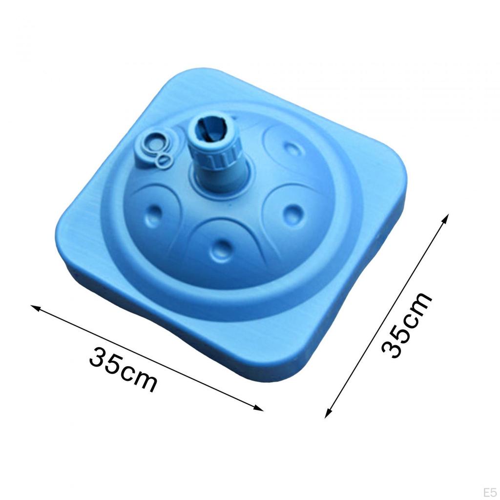 Fillable Umbrella Base Parasol Standing 10kg Capacity Square Heavy Duty Market Stand