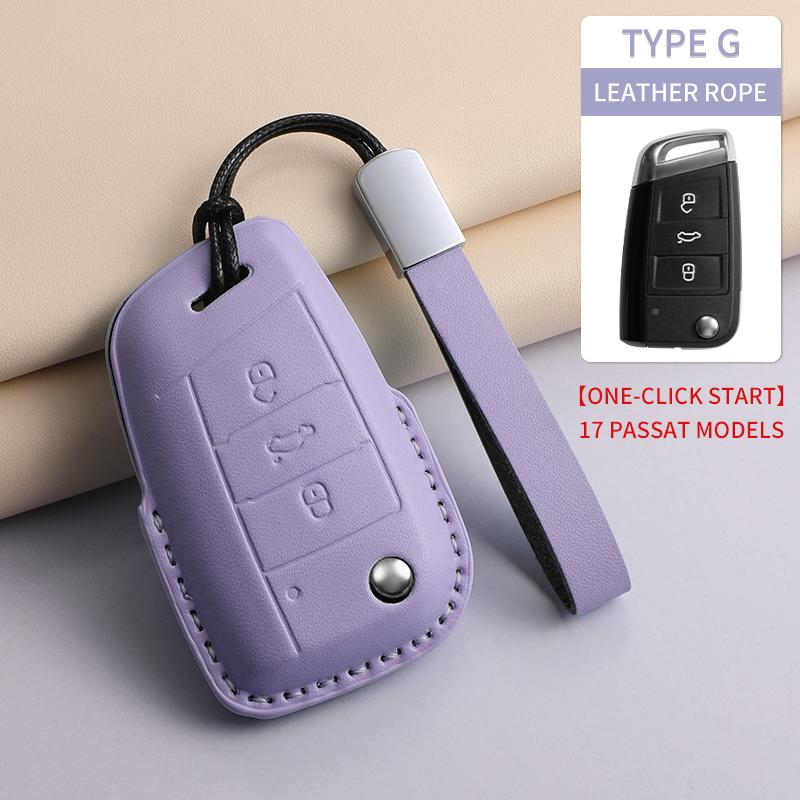 

For Vw Volkswagen Tiguanl Phev Tacqua T-Cross Touareg X Car Remote Key Case Car Shell Key Anti-Scratch Cover Garnish Accessories