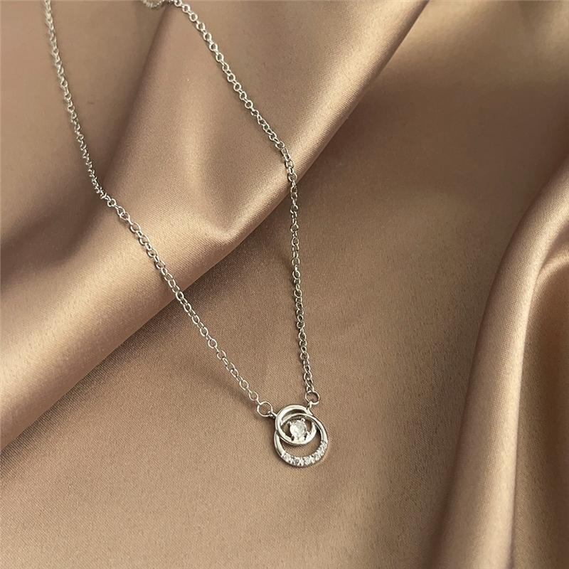 French Style Elegant Natural Pearl Heart Shape Women's All-Match Niche Light Luxury Snake Chain Sweater Chain Real Gold Plating