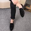 Fashion Fashion Flats Punk Style Mens Loafers Design Male Casual Coiffeur Shoes  Soft Moccasins Street Style Men Slip on Dress Footwear