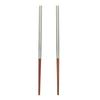 Foldable Wood Chopsticks Portable Detachable Wooden Flatware Chopsticks for Outdoor Camping