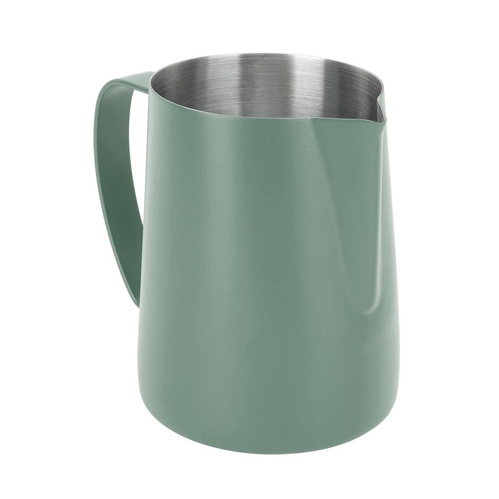 600ML Nádoba na pěnění mléka 304 Nerezová ocel Džbánek na pěnění mléka Špičatá hubička Džbánek na Latte Art s vnitřní stupnicí