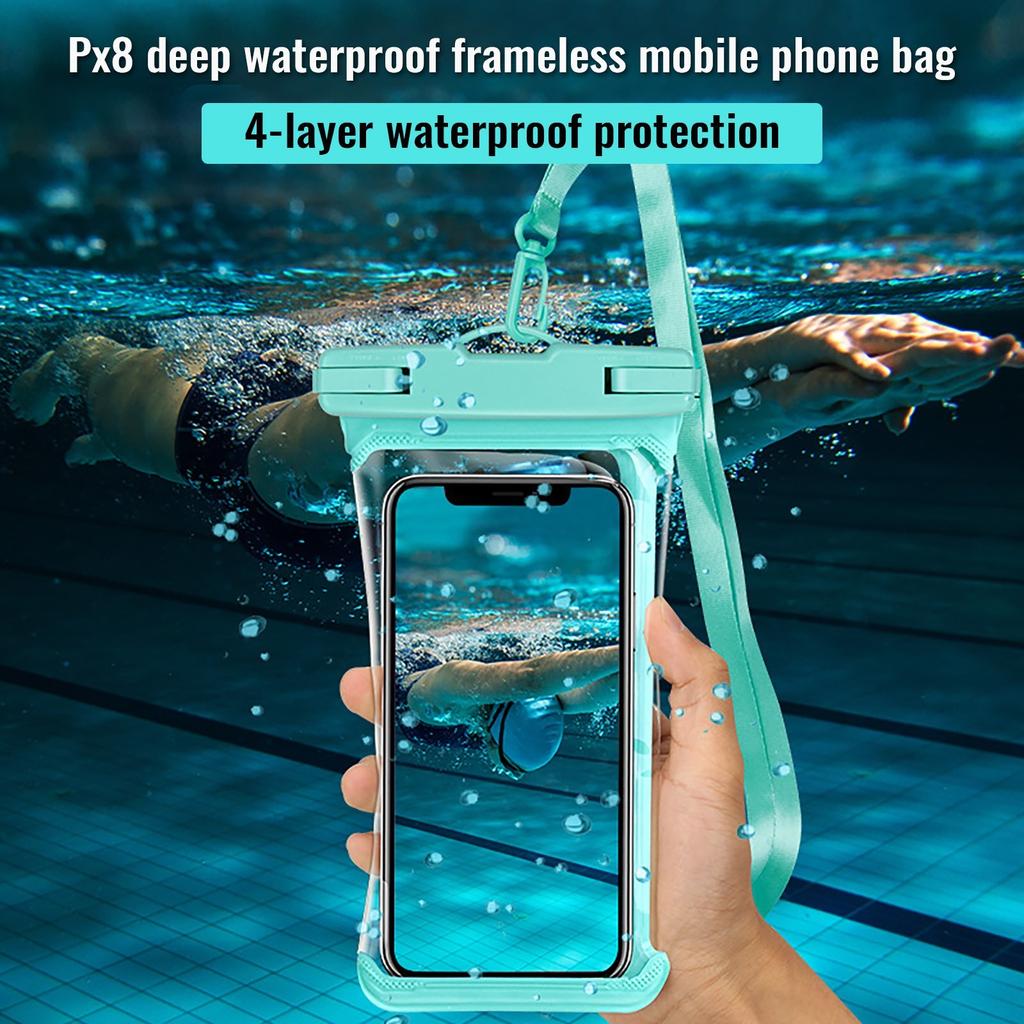 Waterproof Floating Pouch Dry Bag Case Cover For Cell Phone Touchscreen