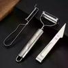 1/3Pcs Stainless Steel Vegetable Peeler Set Multifunctional Fruit Slicer Cutter Tools Potato Carrot Grater Julienne Peeler Slice